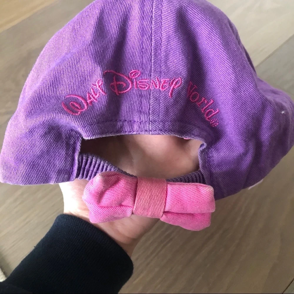 Vintage disney world Minnie baseball cap youth kids cute unique girls hat